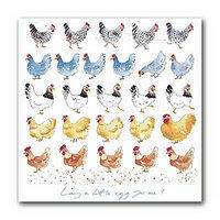 Sophie Allport Greeting Card - Lay A Little Egg For Me!