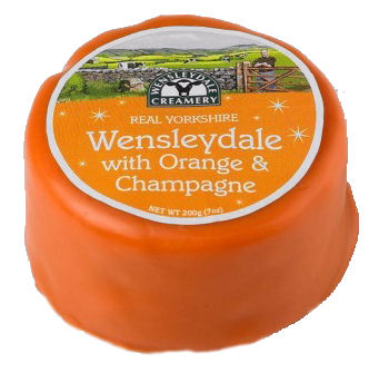 Wensleydale With Orange And Champagne