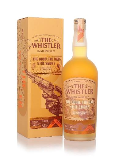 THE WHISTLER THE GOOD, THE BAD AND THE SMOKY IRISH WHISKEY 70CL 48%