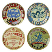 BIA CAMEMBERT CHEESE PLATES SET OF 4 20CM