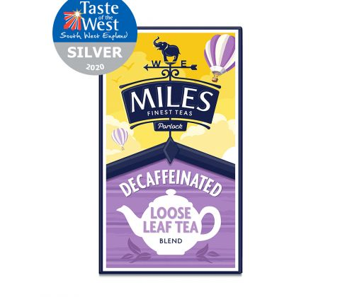 MILES DECAFFEINATED LOOSE TEA 250G