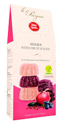 LE PREZIOSE POMEGRANATE BLUEBERRY JELLIES 200G
