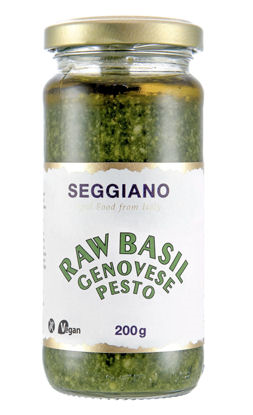 SEGGIANO RAW BASIL PESTO 200G