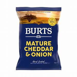 Burts Cheddar Chips 150g