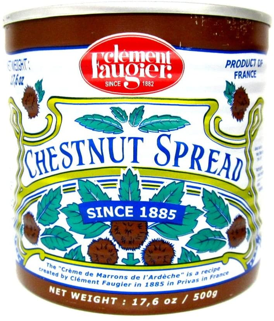 CLEMENT FAUGIER SWEET CHESTNUT VANILLA PUREE 500G