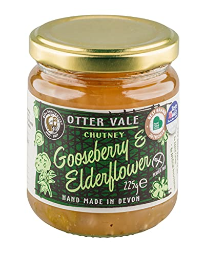 OTTERVALE CHUTNEY 225G GOOSEBERRY ELDERFLOWER