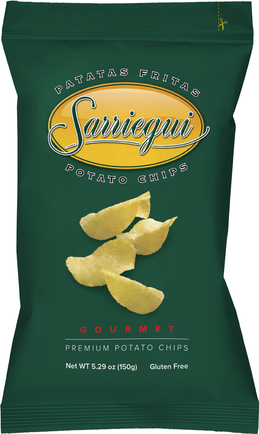 SARRIEGUI POTATO CRISPS - 125G