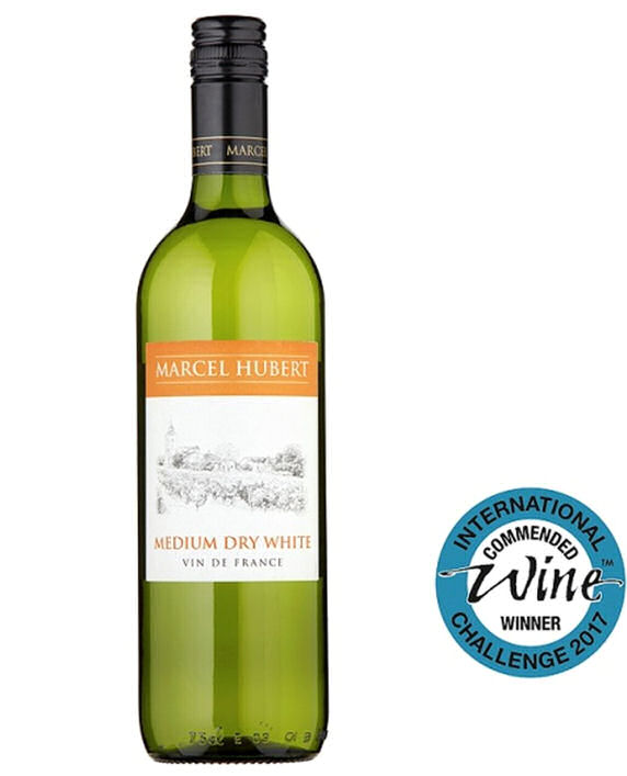 MARCEL HUBERT WHITE MEDIUM DRY 75CL 11.5%