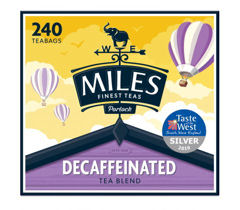 MILES TEABAGS DECAF 240 PC