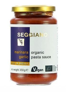 SEGGIANO MARINARA GARLIC PASTA SAUCE 350G
