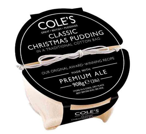 COLES PUDDINGS LARGE CLASSIC CHRISTMAS PUDDING 908G