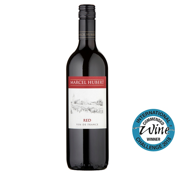 MARCEL HUBERT RED VIN DE FRANCE 75CL 12%