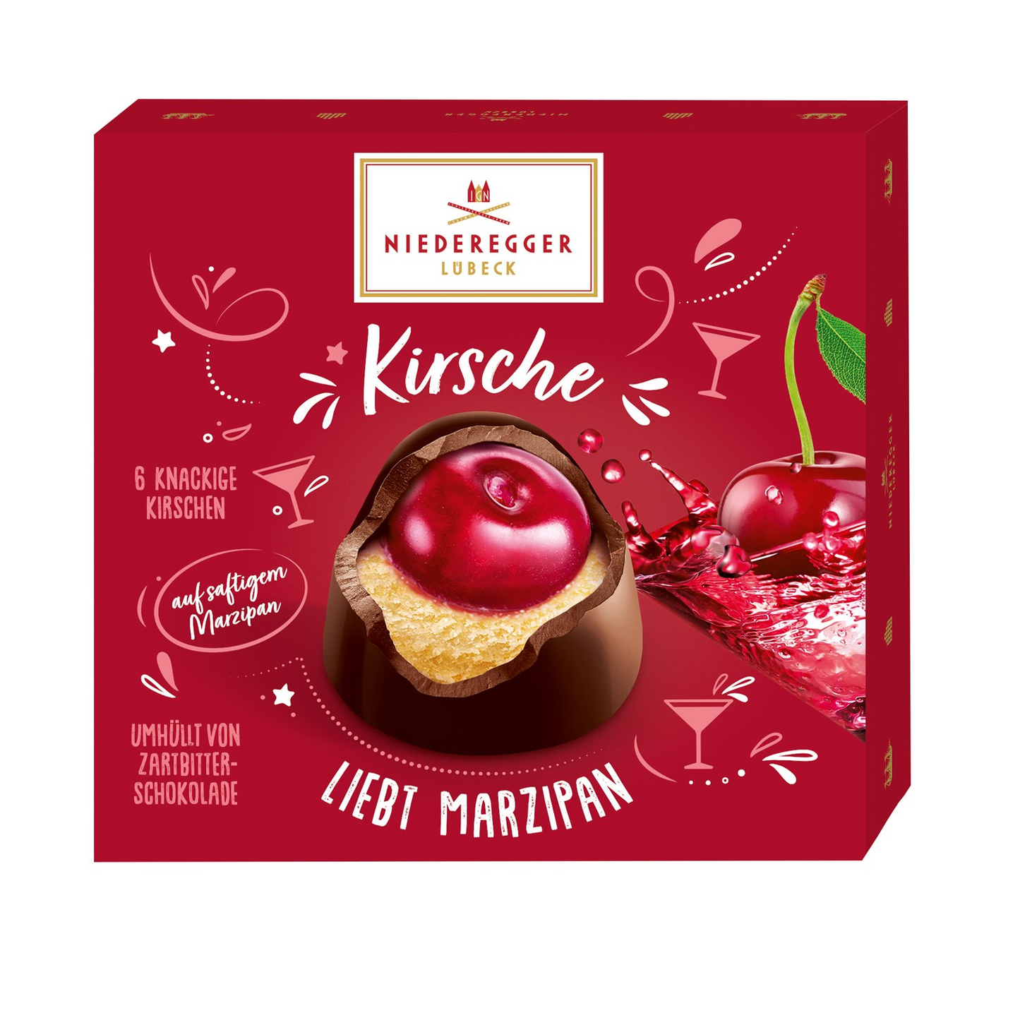 NIEDEREGGER CHERRY LOVES MARZIPAN 108G