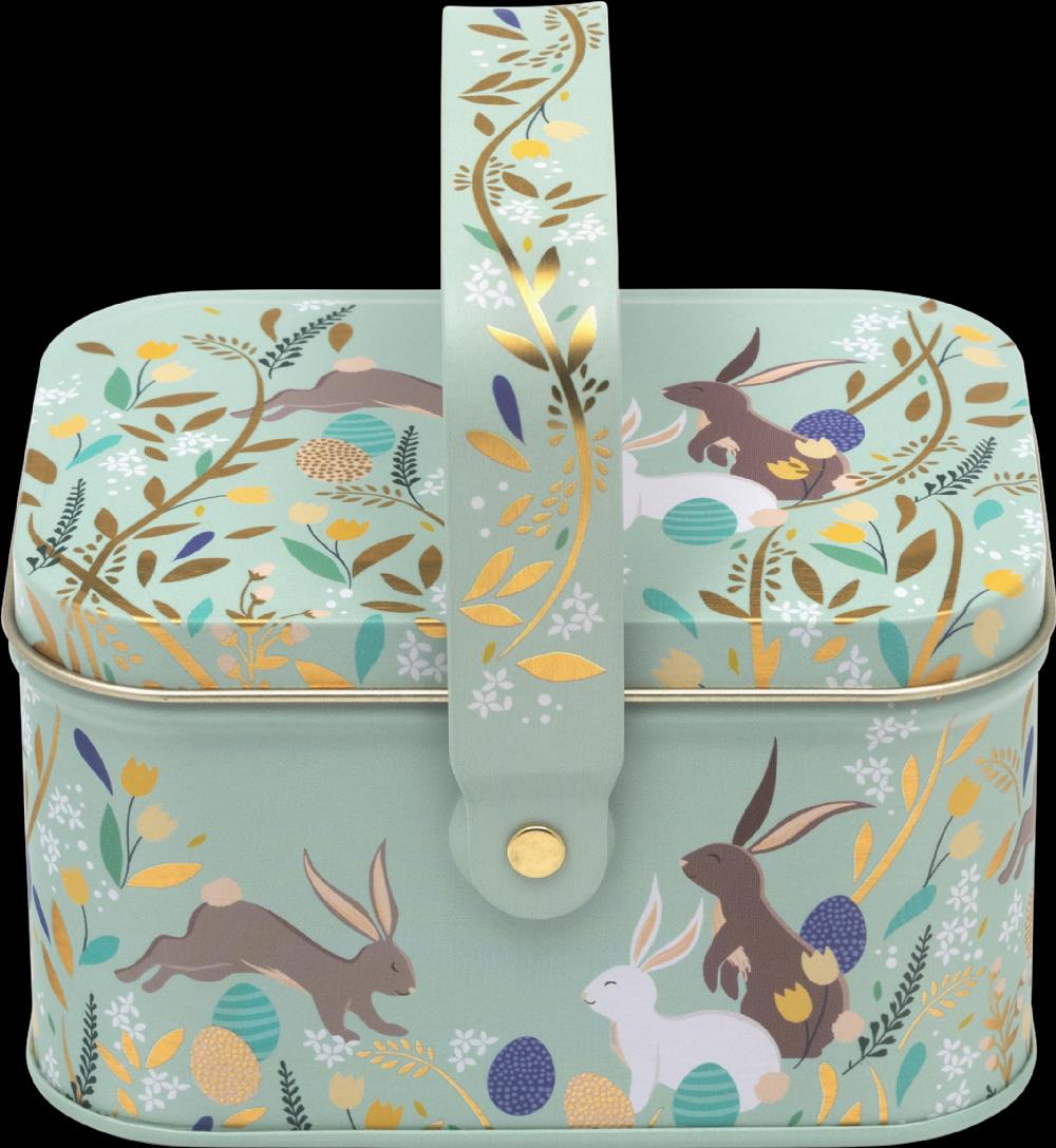 TIN TREATS SARAH MILLER BASKET OF MINI EGGS 100G