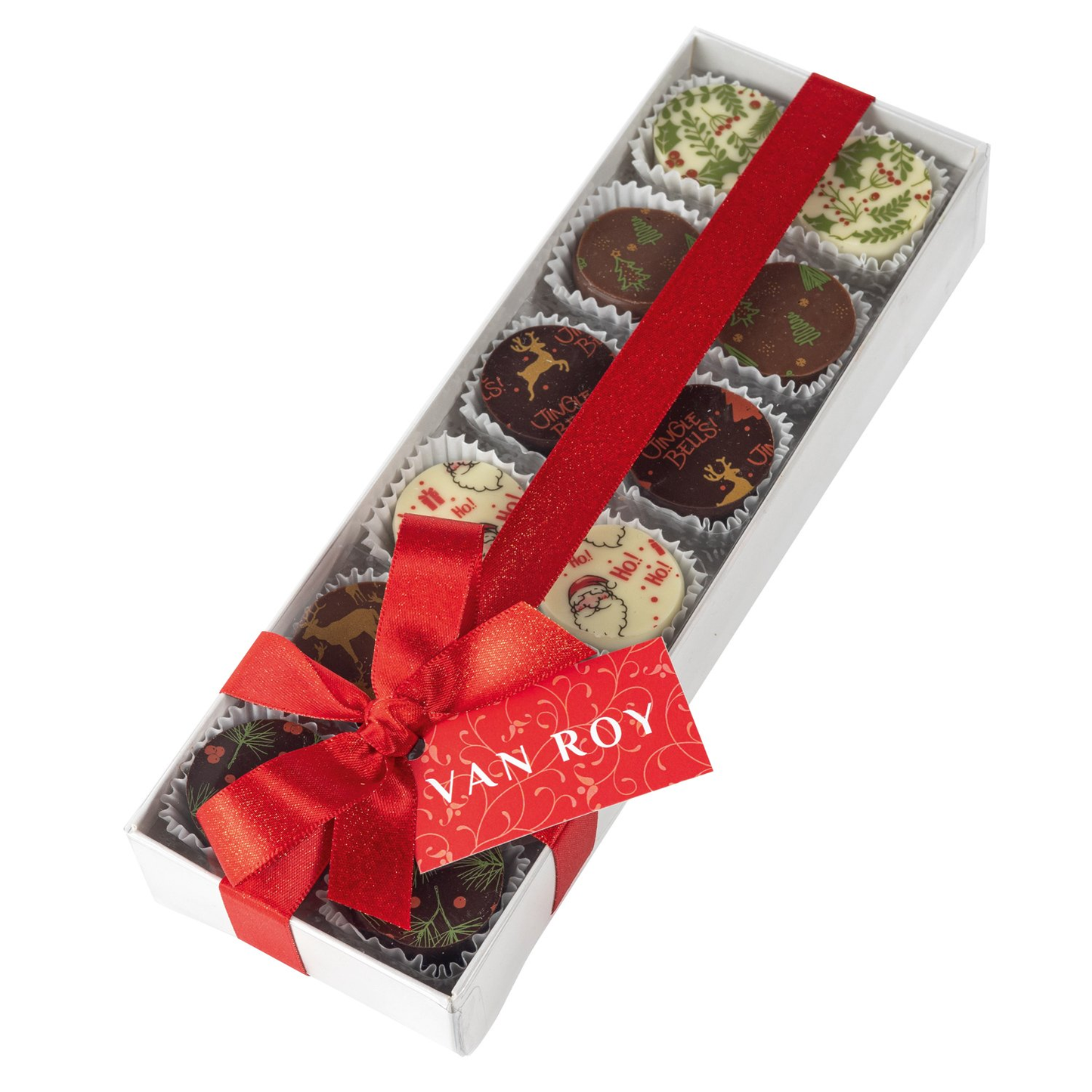 VAN ROY XMAS SELECTION IN CLEAR BOX 160G