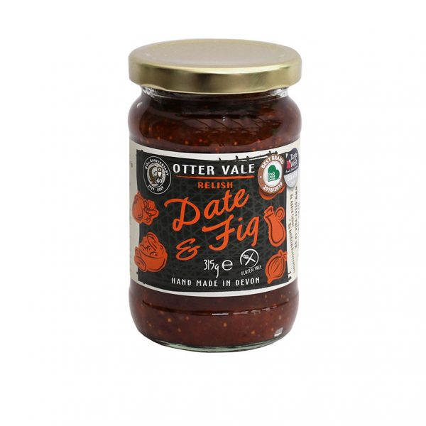 OTTER VALE RELISH DATE AND FIG 325G