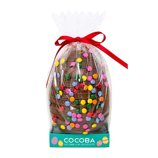 COCOBA EASTER EGG MILK CANDY BEANS 250G
