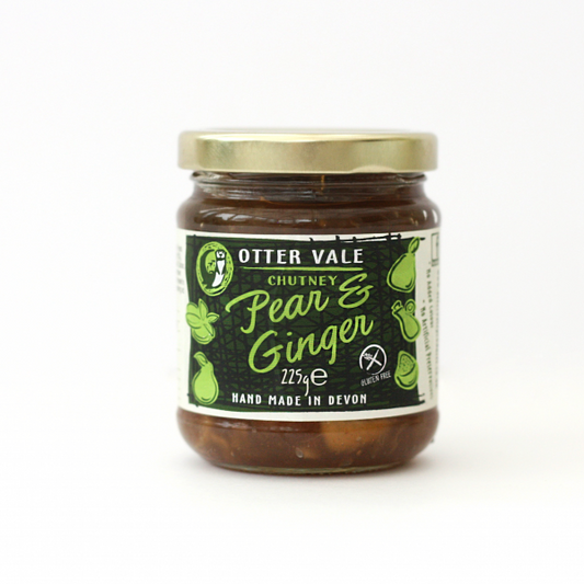 OTTERVALE CHUTNEY PEAR & GINGER 225G