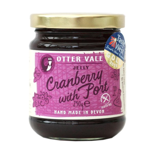 Otter Vale Cranberry Port Jelly 250g