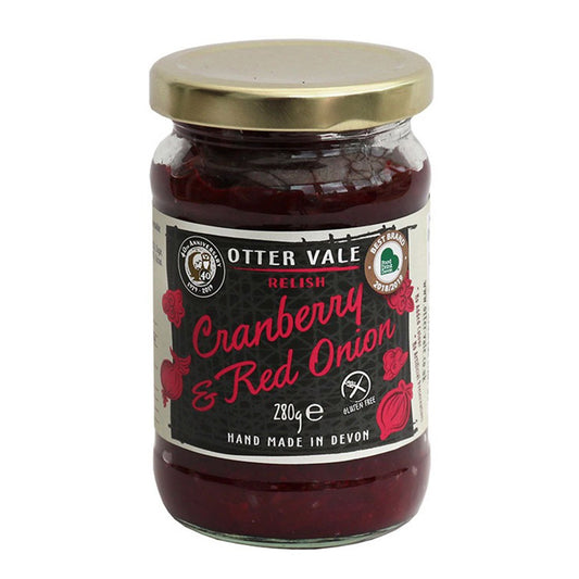OTTERVALE RELISH CRANBERRY RED ONION 290G