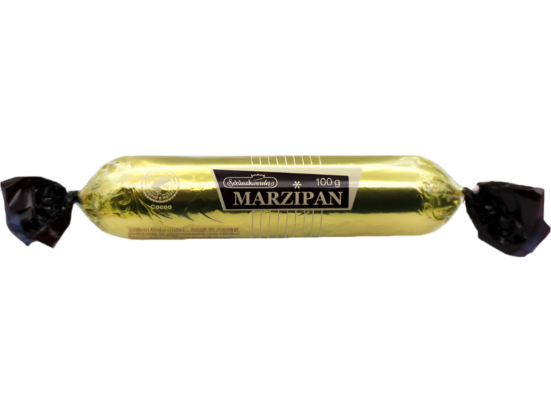 SCHLUCKWERDER Dark Chocolate Covered Marzipan Bar 100g