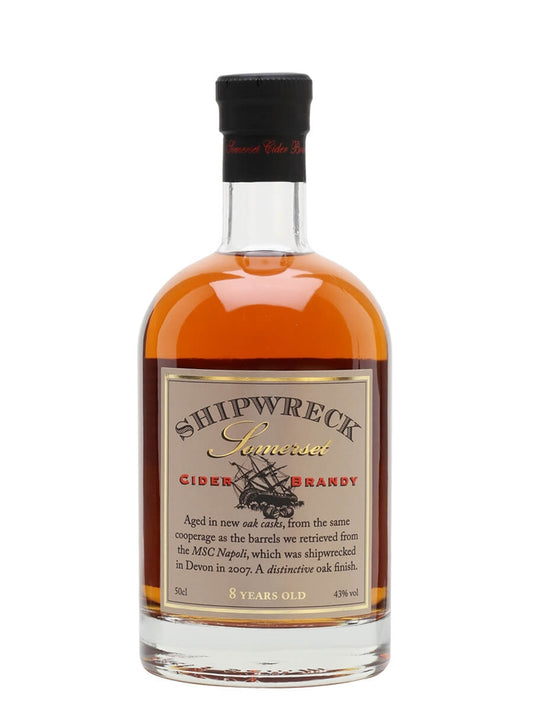 SOMERSET CIDER BRANDY SHIPWRECK 50CL 44%