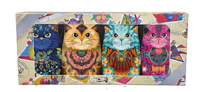 MONTY BOJANGLES KIT CAT TINS X4