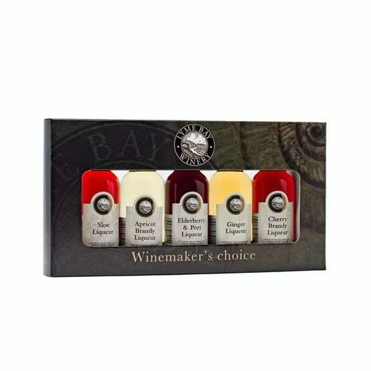 LYME BAY MINITURE LIQUEURS GIFTBOX 5 PC