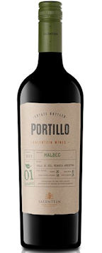 PORTILLO ORGANIC MALBEC 75CL 14%