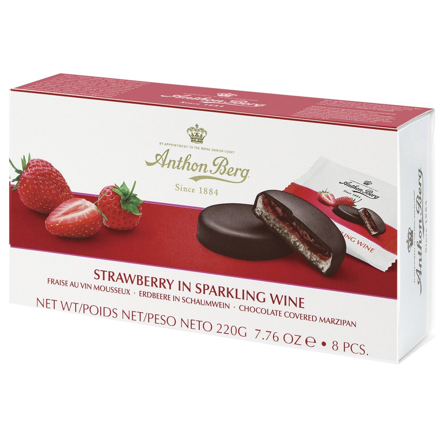 ANTHON BERG STRAWBERRY 220G