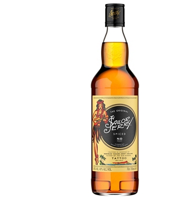 SAILOR JERRY SPICED CARRIBBEAN RUM 70CL 40%