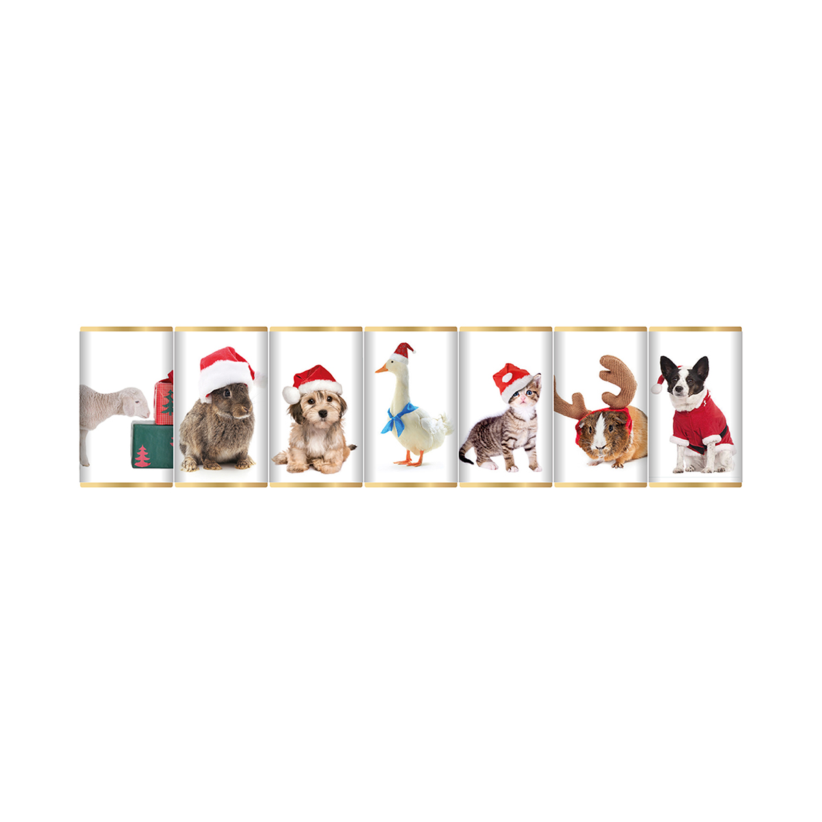 HOUSE OF DORCHESTER CHRISTMAS COLLECTION XMAS ANIMALS 7PC