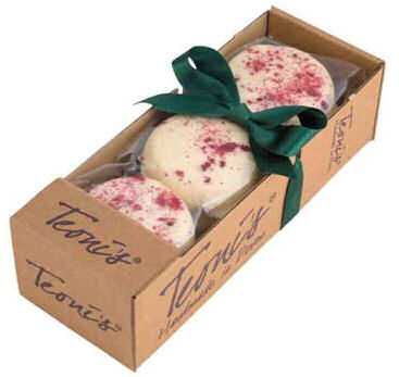 TEONIS SHORTBREAD WHITE CHOCOLATE RASPBERRY 200G