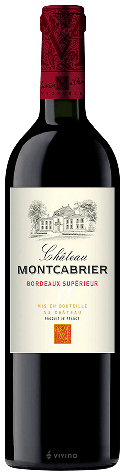 CHATEAU MONTCABRIER BORDEAUX SUPERIEUR 75CL 14.5%