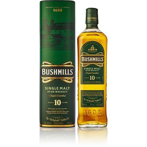 BUSHMILLS 10 YEAR MALT 70CL 40% GIFTBOX