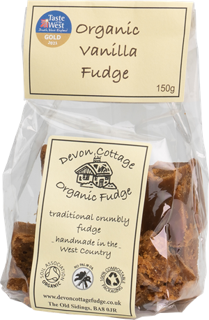 DEVON COTTAGE DAIRY FREE CHOCOLATE FUDGE 150G