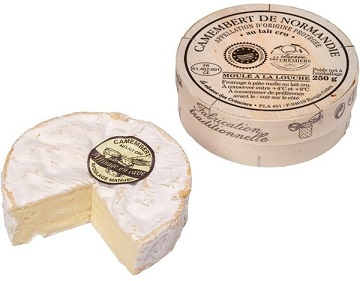CAMEMBERT DE NORMANDIE 250G