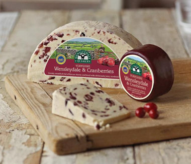 WENSLYDALE WITH CRANBERRIES 200G