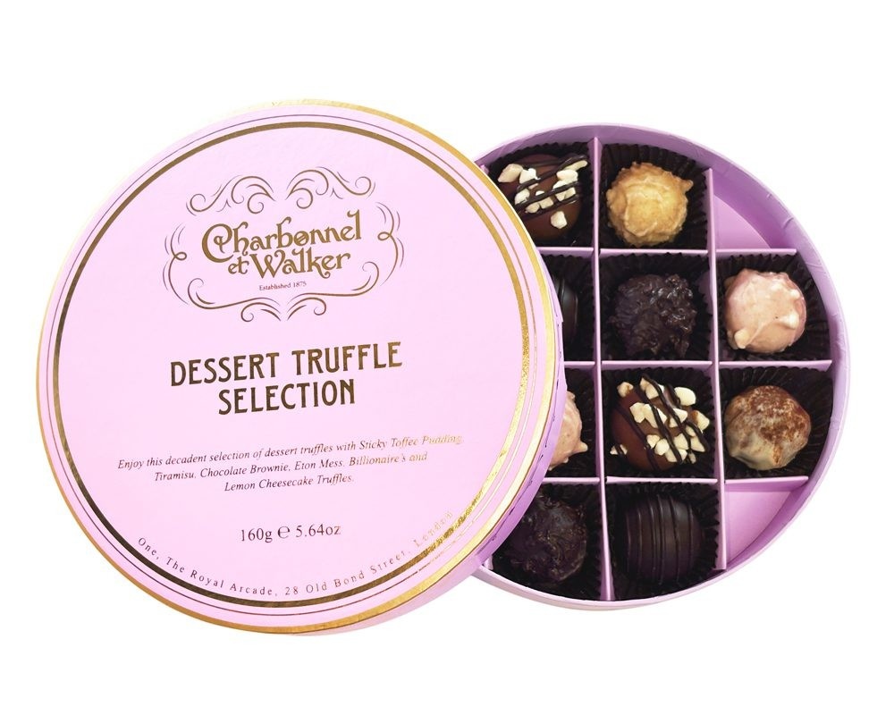 CHARBONNEL ET WALKER DESSERT TRUFFLE SELECTION 160G