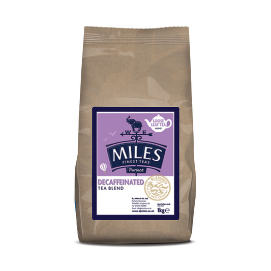 MILES LOOSE DECAFINATED TEA 1KG