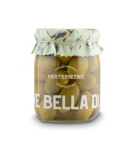 FRATEPIETRO BELLA DI CERIGNOLA OLIVES 550/300G